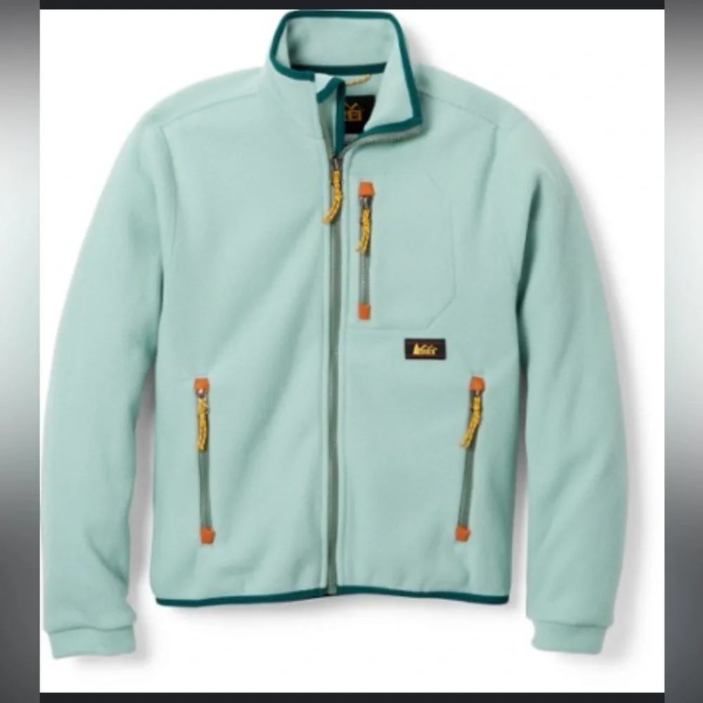 REI Co-Op Trailsmith Fleece Zip Up Jacket M